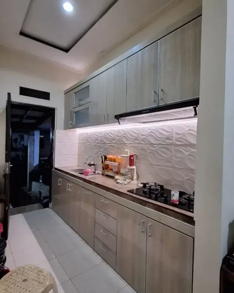 Kitchen set hpl glossy