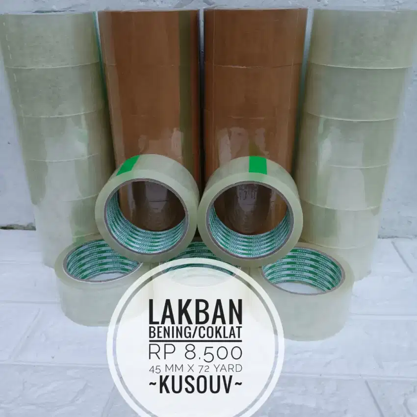 Lakban Bening/Lakban Coklat/Lakban Olshop