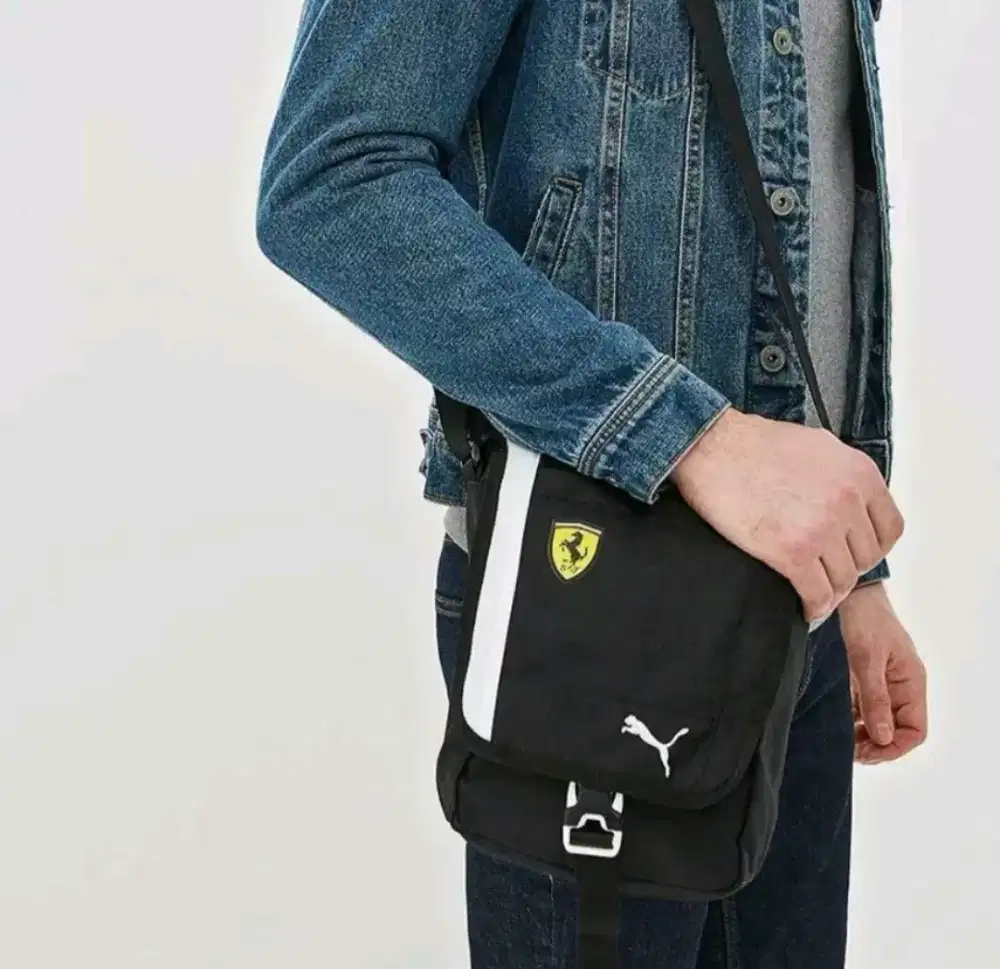 Tas PUMA Scuderia Ferrari Fanwear portable Shoulder bag (075776-02)