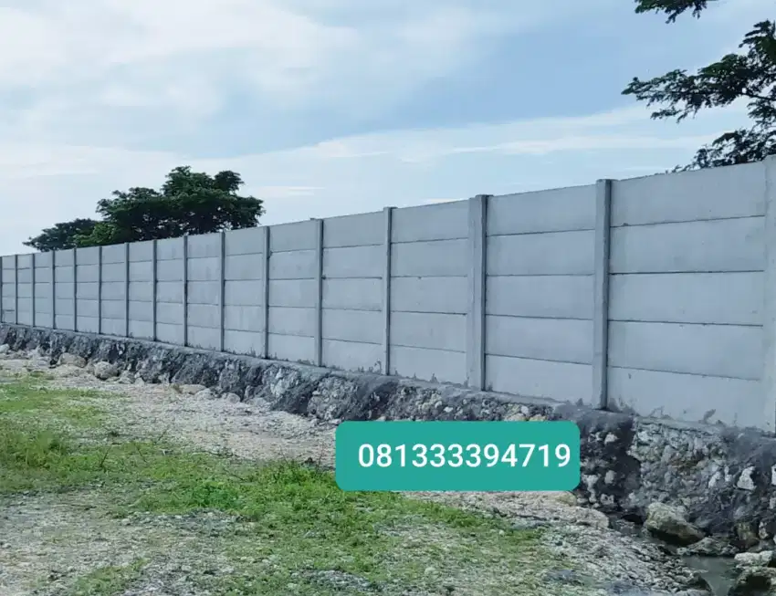 Pagar beton precast