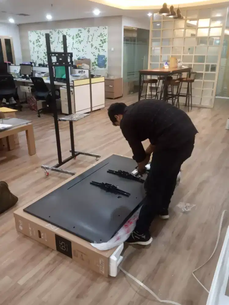 Breket/Braket/Bracket standing TV + pasang