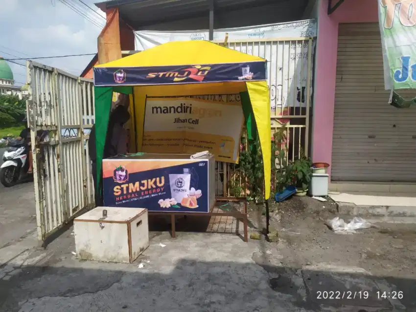 Tenda Jualan Bazaar Supermarket 1.5x2m