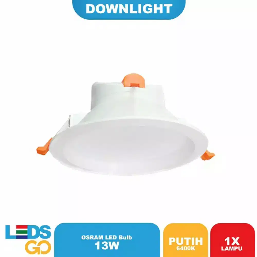Lampu LED Downlight ZENLUX 13Watt Sinar Putih