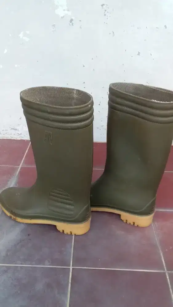 Sepasang sepatu merk Alpina