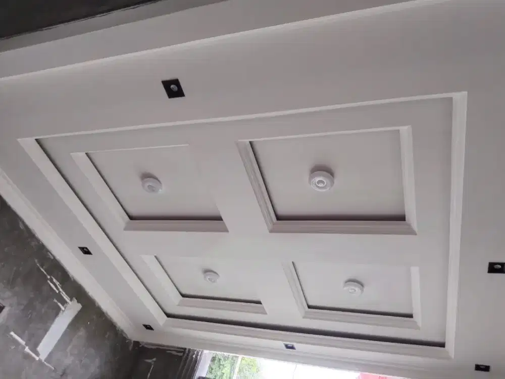 Pemasangan plafon Gypsum, PVC, murah bergaransi