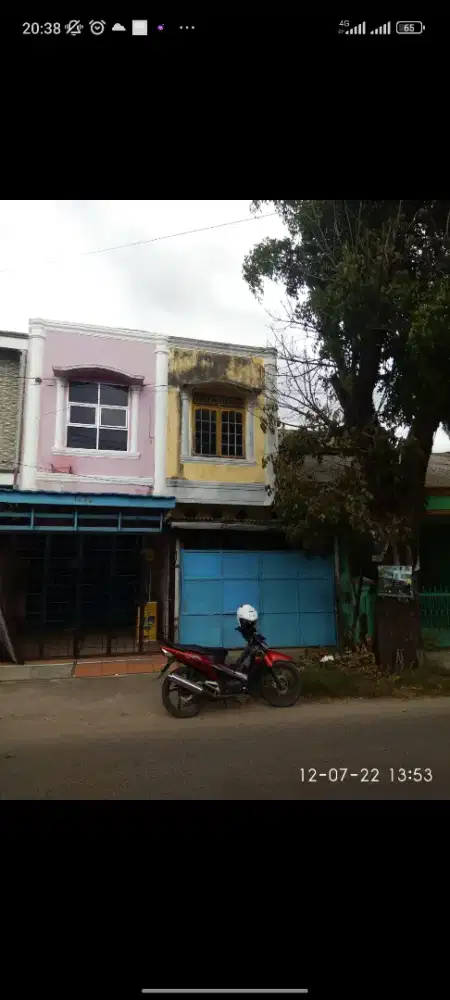 Dijual ruko pinggir jalan