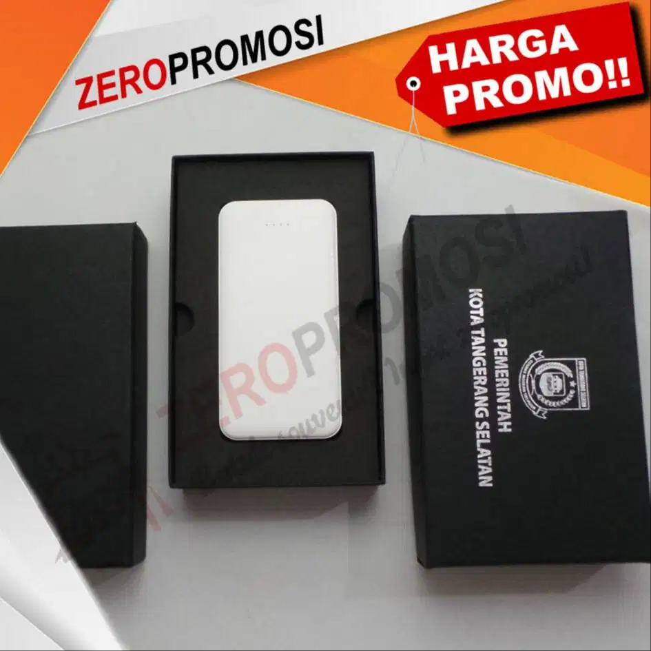 Sedia Kemasan Packaging Hardbox Besar Untuk Souvenir Powerbank Custom