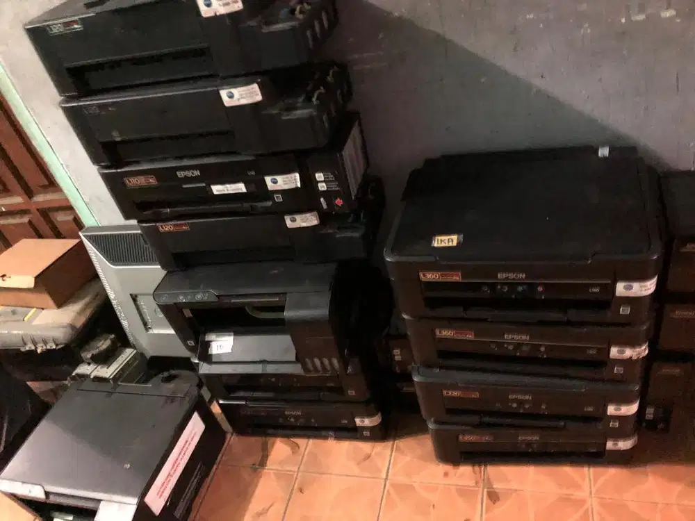 TERIMA PRINTER BEKAS EX KANTOR