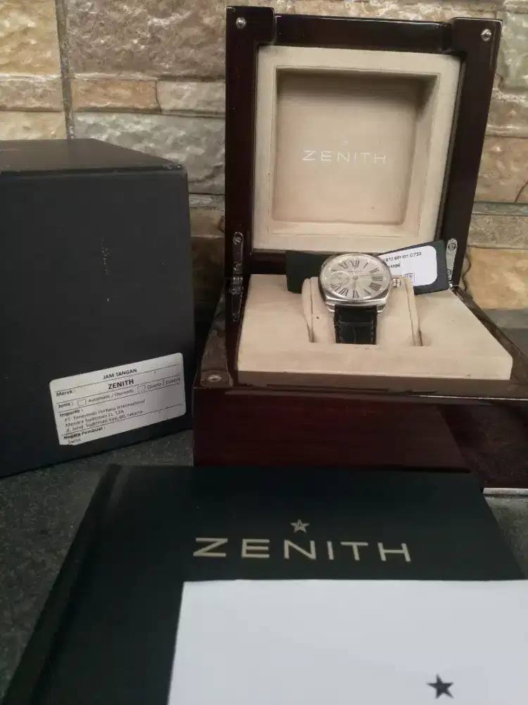 Jam tangan 2024 zenith original