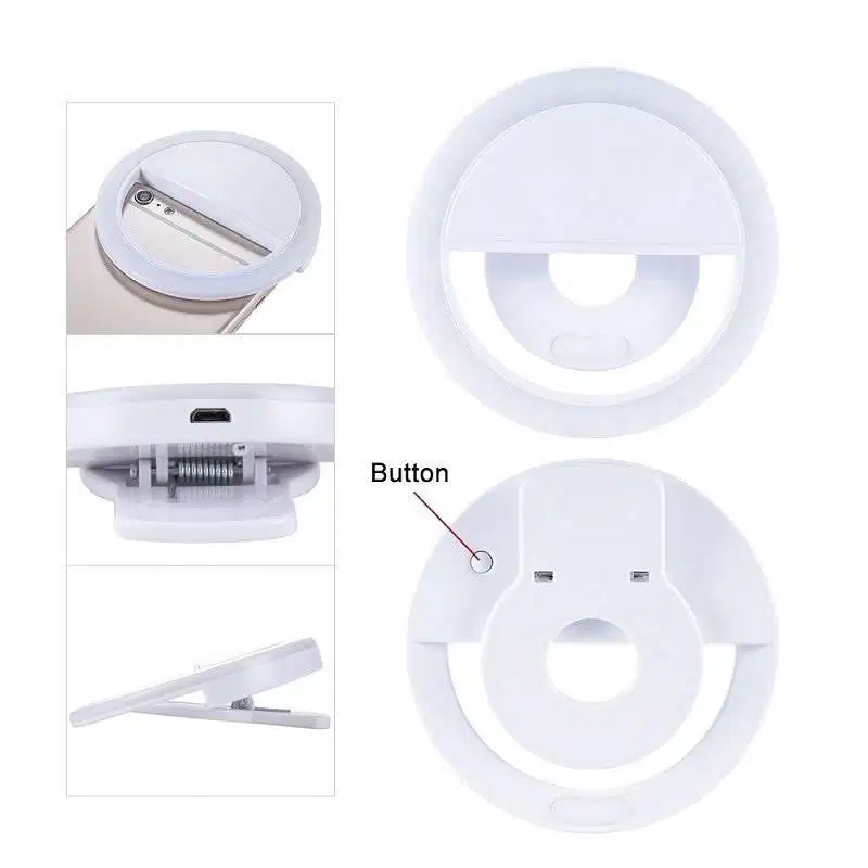 Ring Light Selfie LED / Lampu Selfie LED