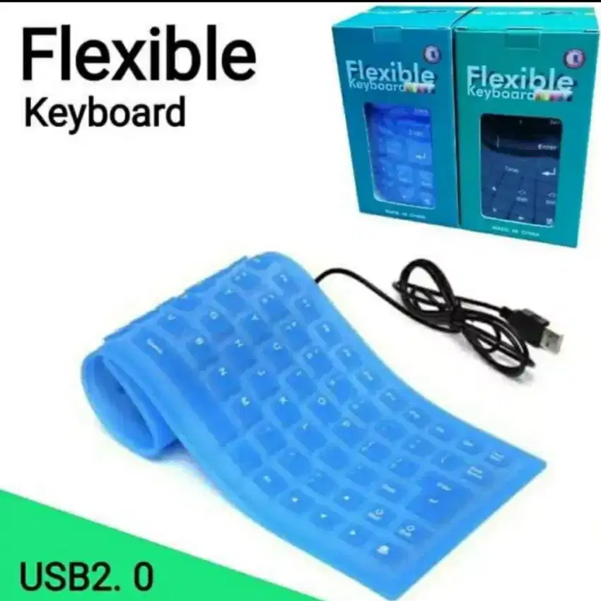 Keyboard Lipat USB Flexible