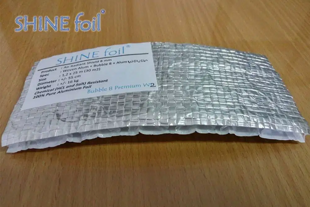 Shine Foil Bubble Premium + jasa pemasangan  ( harga sendiri )