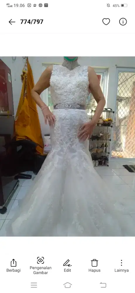 Baju pengantin model baru