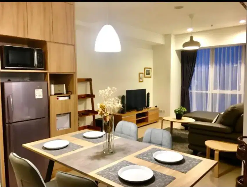 Disewakan Cepat Apartemen Sky Garden Setiabudi 2 Bedroom Udah Lengkap