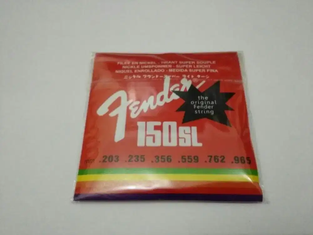 senar gitar akustik elektrik fender 150sl 008