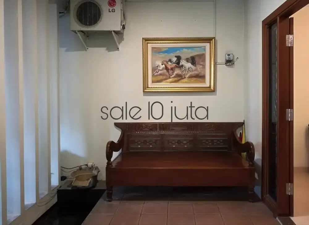 Kursi Bale Kayu Jati