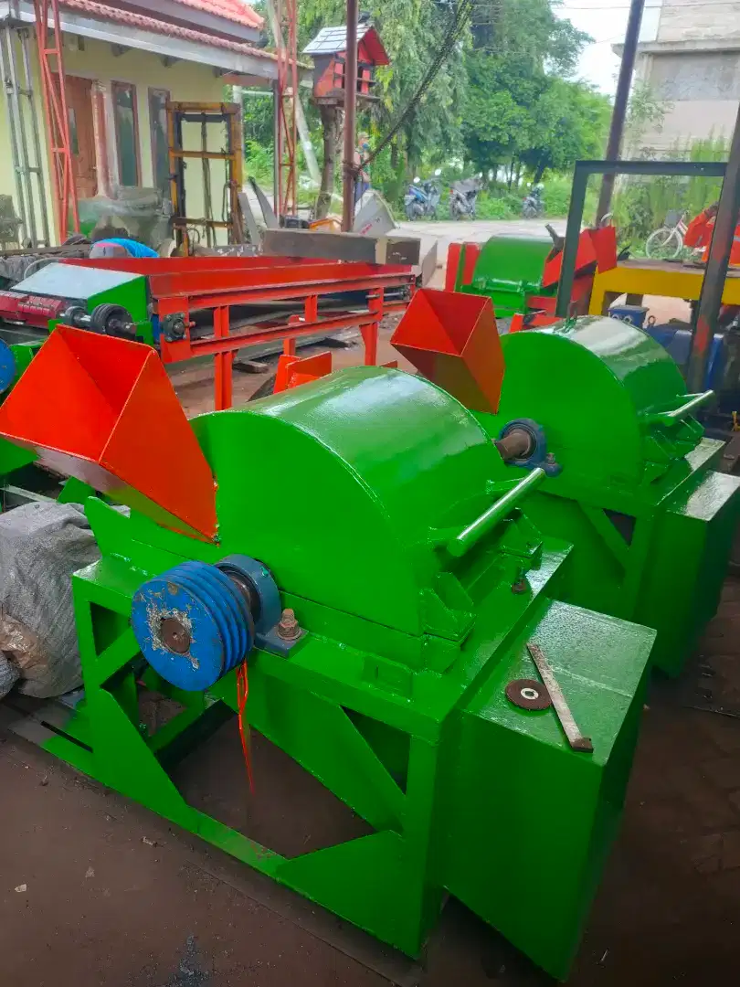 Wood crusher hammer Mill, serbuk kayu