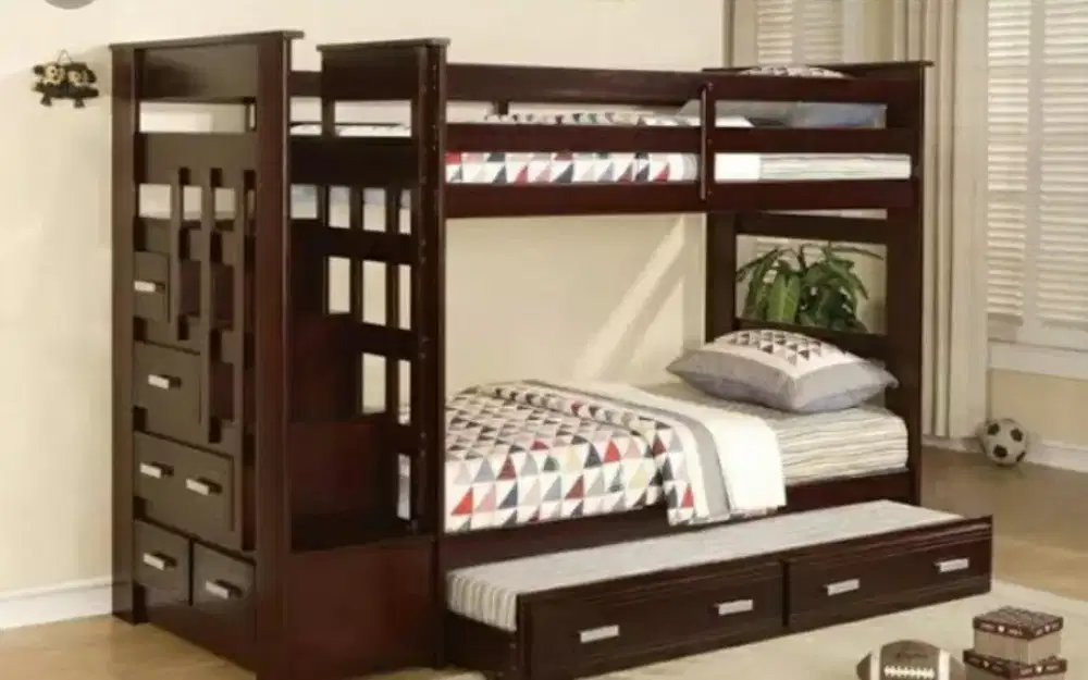 TEMPAT TIDUR TINGKAT, RANJANG TINGKAT, RANJANG SUSUN