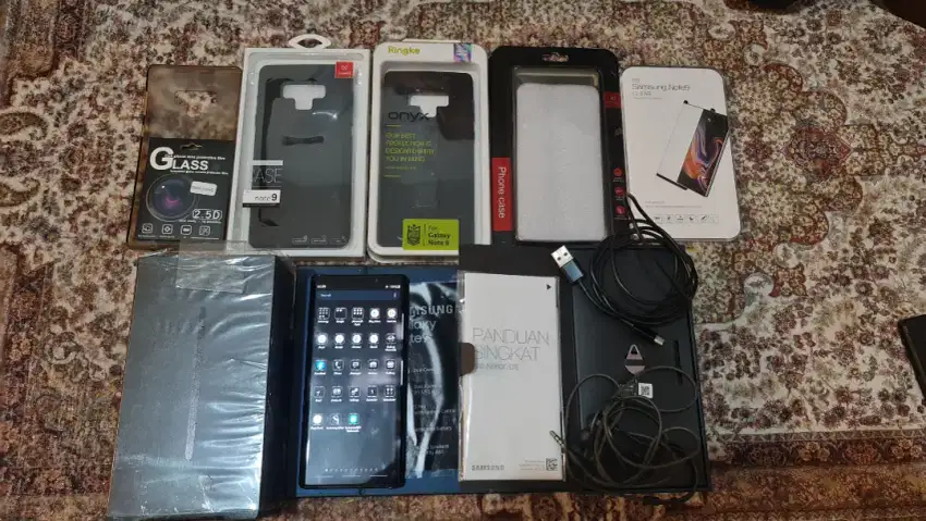 Samsung Note 9 ex SEIN mulus fullset plus aksesoris
