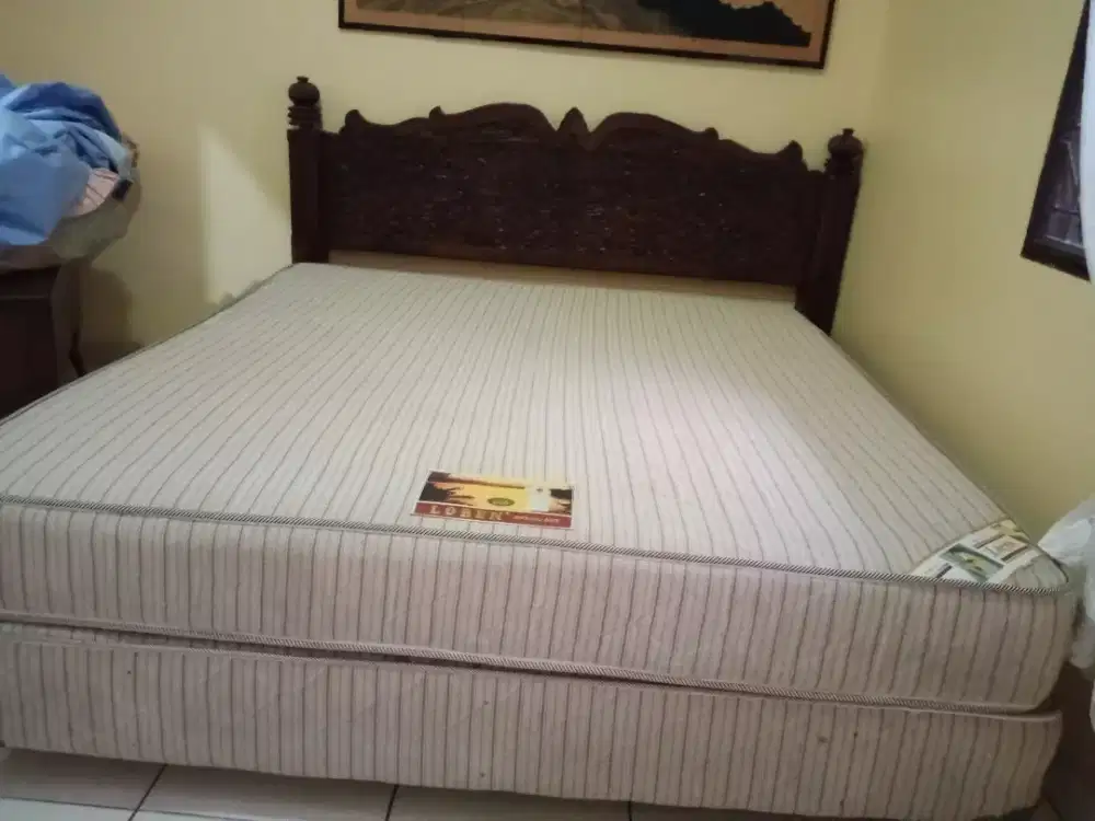 Springbed Loren ukuran 180 x200 bekas