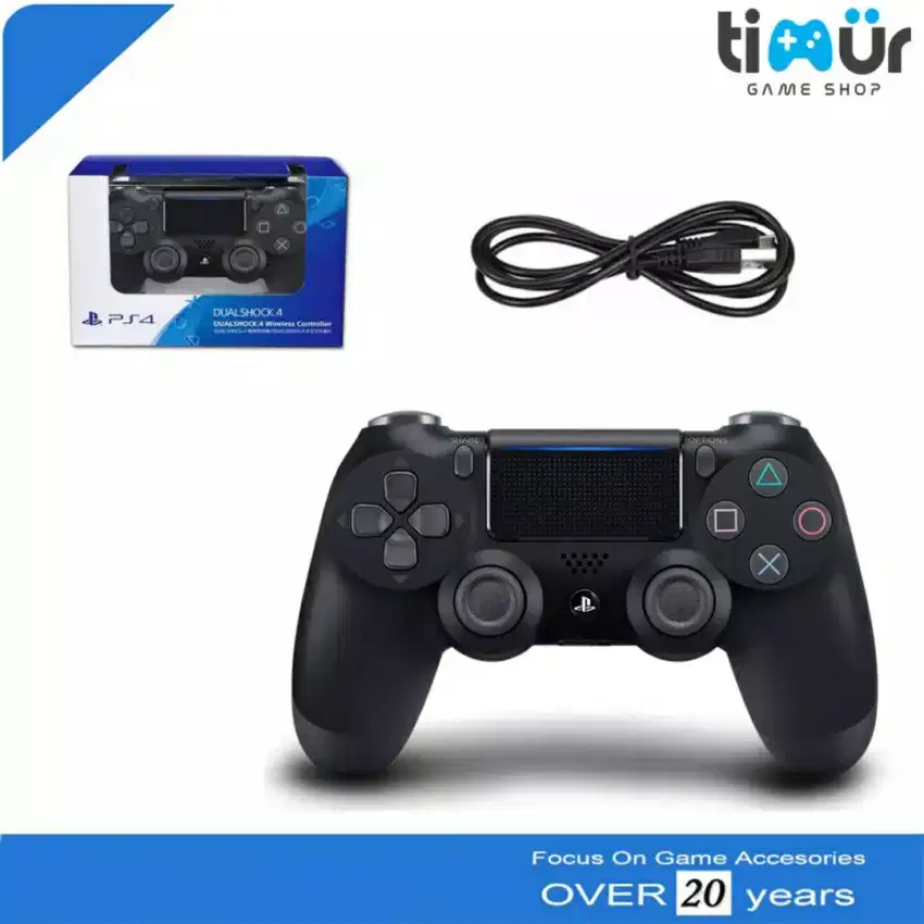 Ds4 stik ps4 ORI pabrik hitam