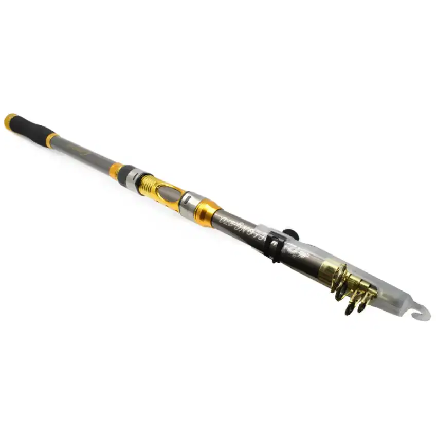 yuelong joran pancing carbon fiber sea fishing rod 2.7m