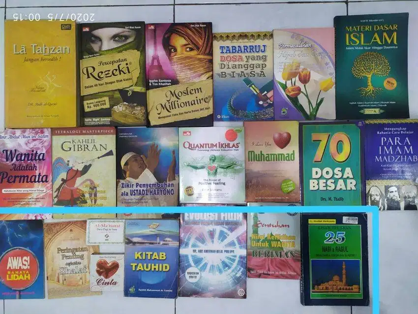 buku agama islam semua buku hrg 330 murah bermanfaat