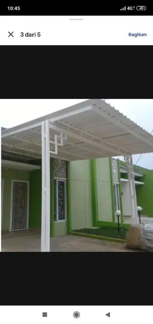 kanopi minimalis pvc