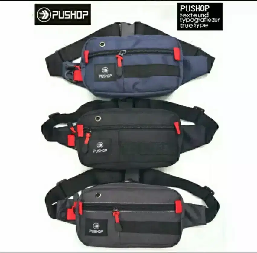 tas selempang banyak warna