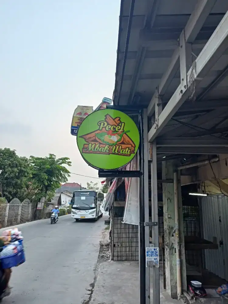 Advertising, neon box, huruf timbul, cuting laser