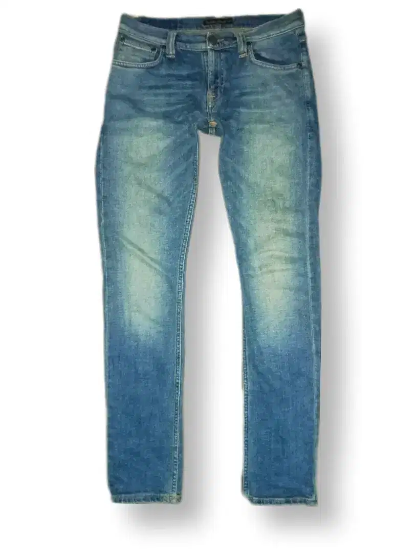 Celana Jeans Skinny Nudie Tight long Jhon  Pasific Blue