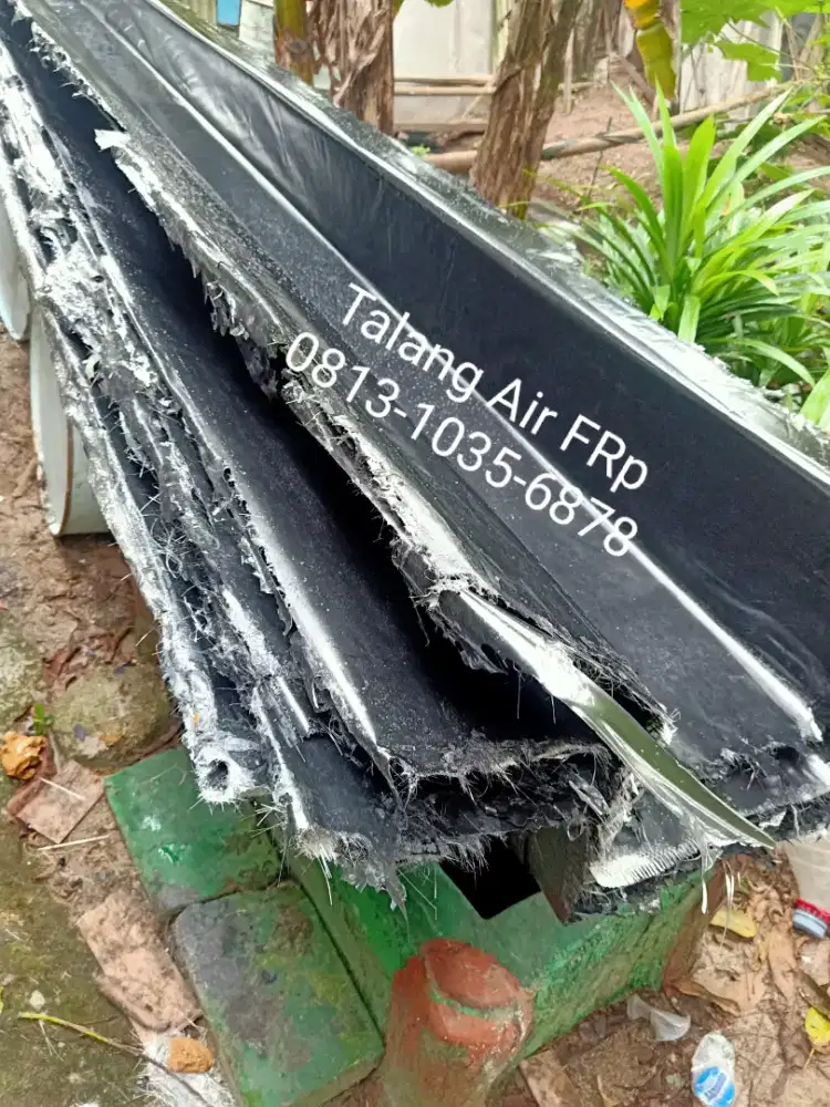 Talang Air Anti karat, Talang fiberglass, Talang Air