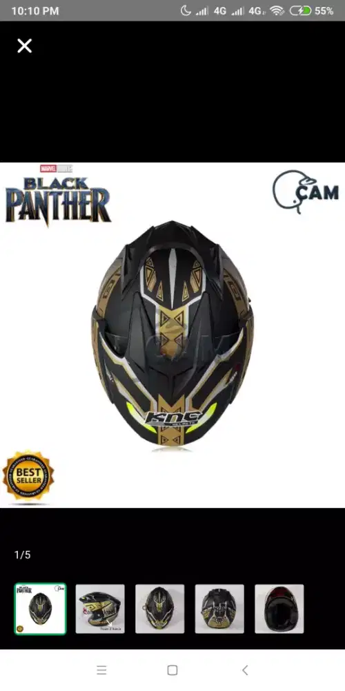 Obral Helm Double Visor KNC & BXP, Keren, Modis, Gaya