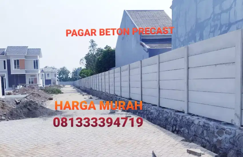 Pagar beton precast