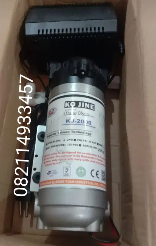 Pompa Filter Kangen water Kojine 48 VDC