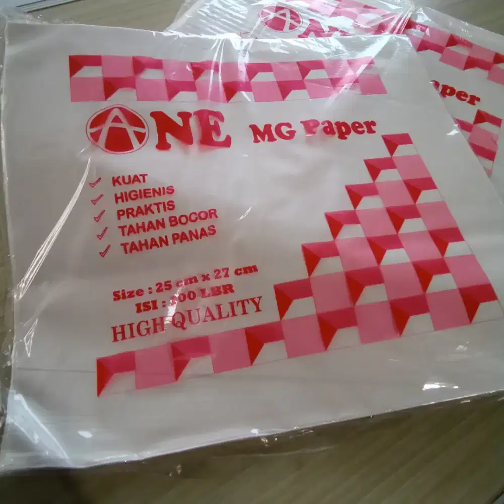 Kertas nasi kfc mcd 25x27cm (100lembar)