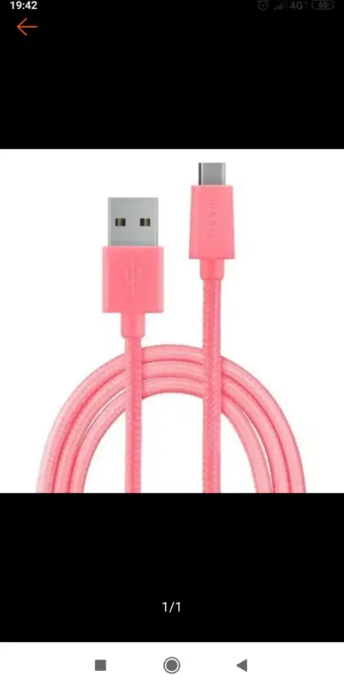 Zikko Premium Micro USB Cable (SC100-150R) - Pink