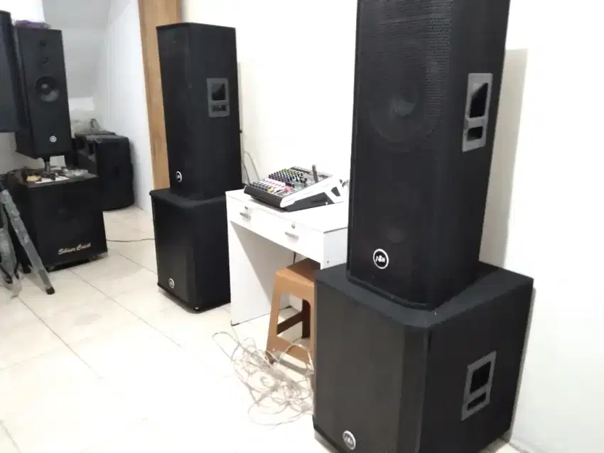 Paket sound system indoor/outdoor lengkap