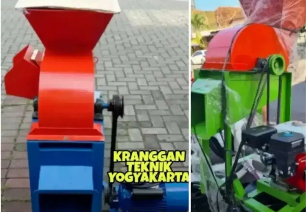 (KRANGGAN TEKNIK)hammer mill pencacah penepung rumput dan kompos