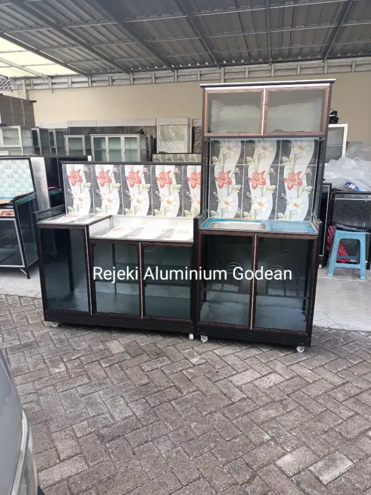 Rak kompor wastafel set2an