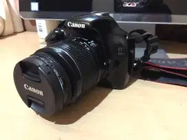 Kamera SLR CANON 1100D Siap pakai Bkn Camera mirrorlens