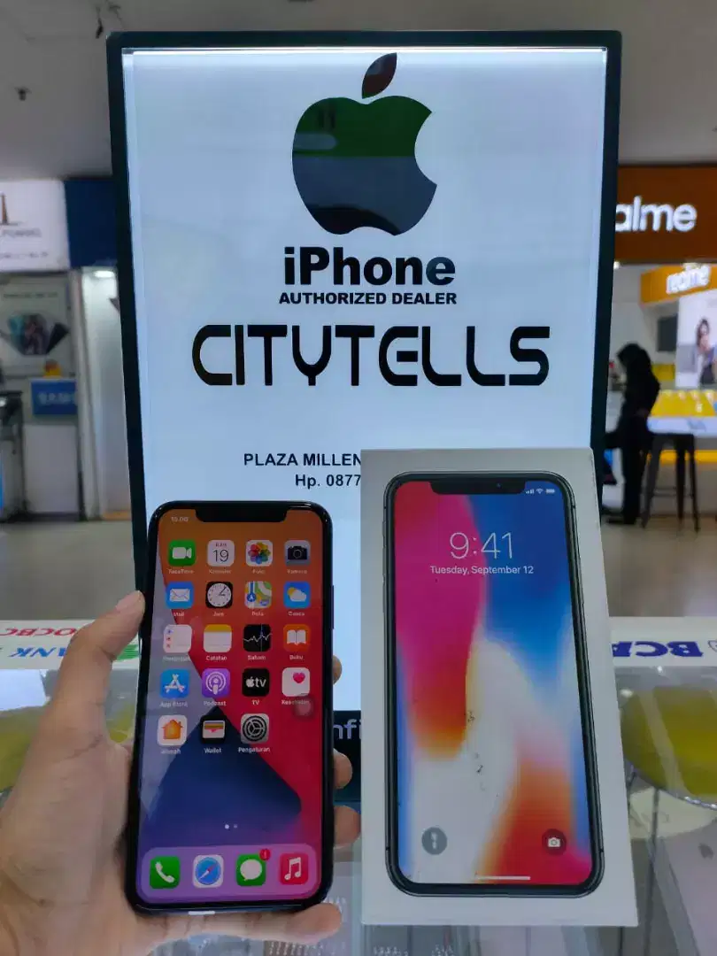 Iphone X 256GB Silver Second Ex Internasional