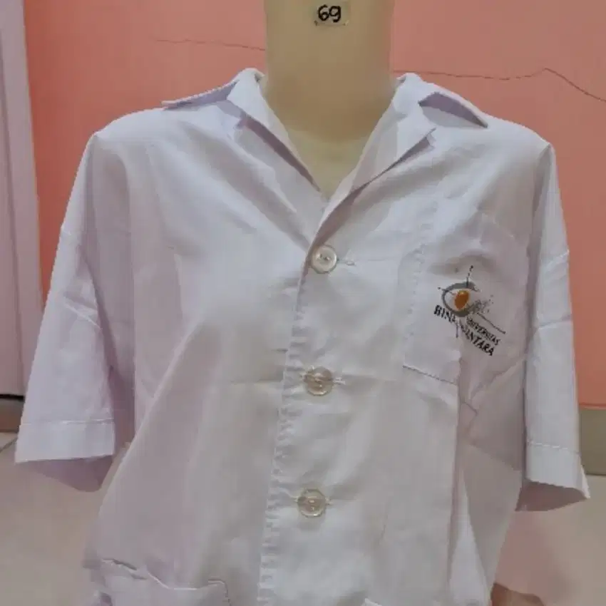 Baju Lab Binus Bina Nusantara ukuran M