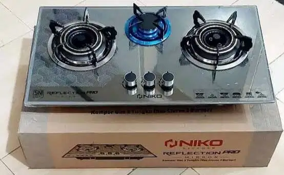 Kompor Gas Tanam Meja Niko Pro Mirror