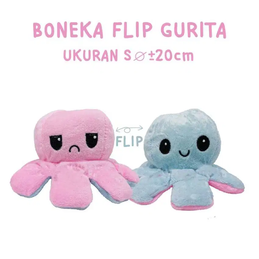 Boneka Flip Gurita Cumi Octopus