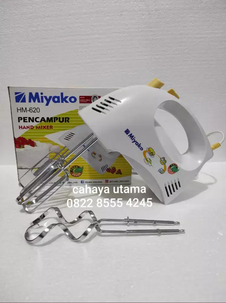 HAND MIXER MIYAKO HM-620 (BARU DAN BERGARANSI 1TH)