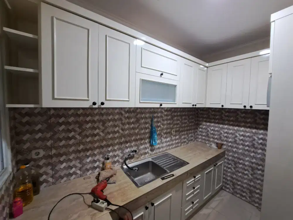 Kitchen set minimalis hpl