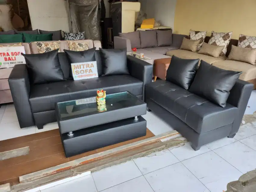 Sofa Untuk Ruang L Kecil + Meja, Mitra Sofa Ramayana Diponegoro Dpsr