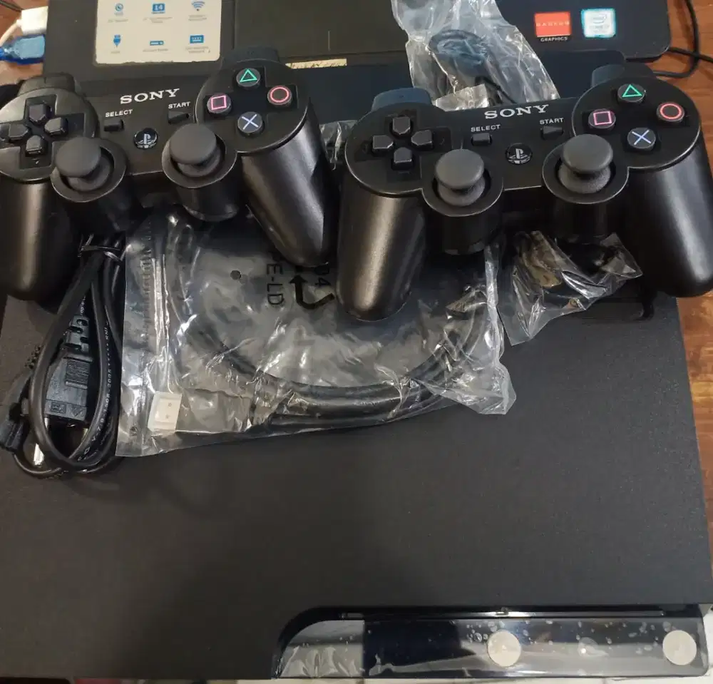 sony playstation3slim 120 gb complit