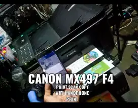 Canon mx 497 second siap pakai cod sby